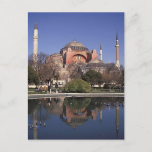 Hagia Sophia, Istanbul, Turkey Postcard