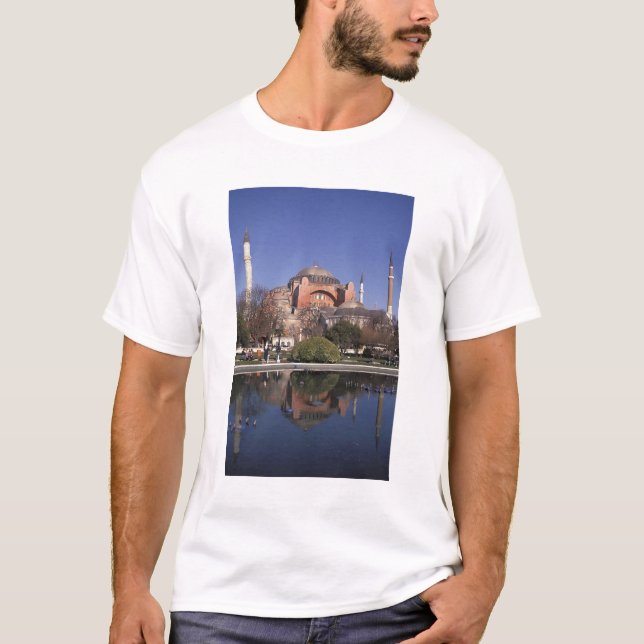 Hagia Sophia, Istanbul, Turkey T-Shirt (Front)