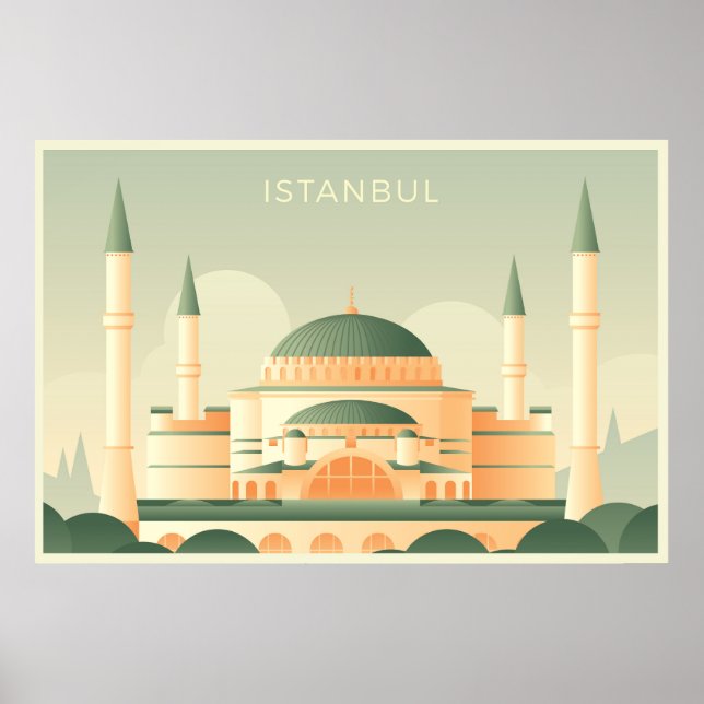 Hagia Sophia Turkey  Poster (Front)
