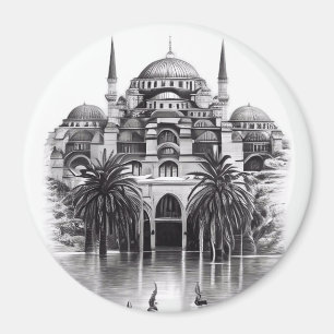 Hagia Sopya in Istanbul Turkey Magnet