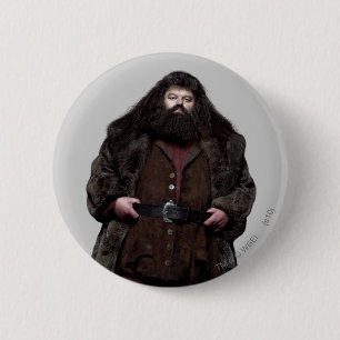 Hagrid and Dog 6 Cm Round Badge