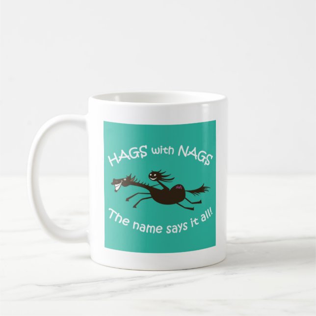 Hags with Nags Mug (Left)