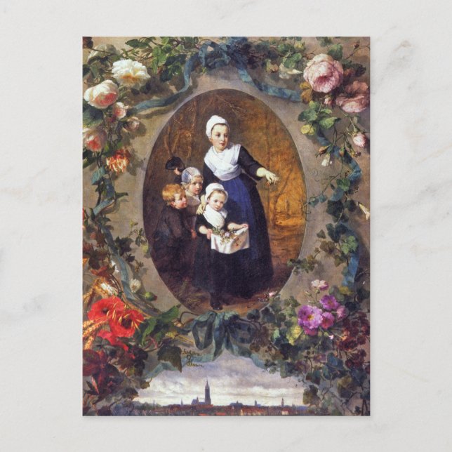 Hague Orphans by Sientje Mesdag-van Houten Postcard (Front)