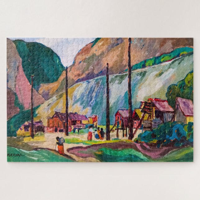 Hagwilget | Emily Carr | Jigsaw Puzzle (Horizontal)