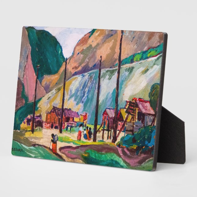 Hagwilget | Emily Carr | Plaque (Side)
