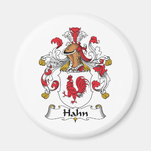 Hahn Family Crest Magnet