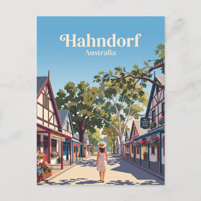 Hahndorf Australia Postcard (Front)