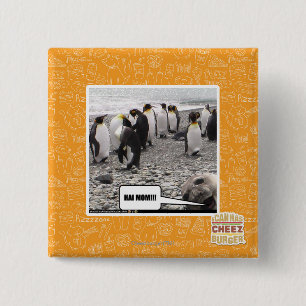 HAI MOM!!! 15 CM SQUARE BADGE