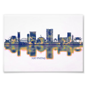 Hai Phong Skyline Photo Print