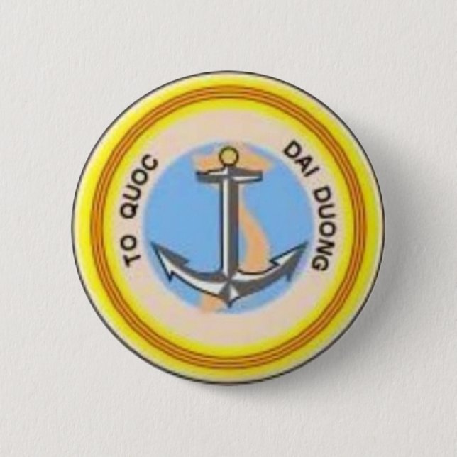 Hai quan VNCH 6 Cm Round Badge (Front)