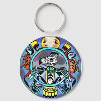 Haida Art Key Ring