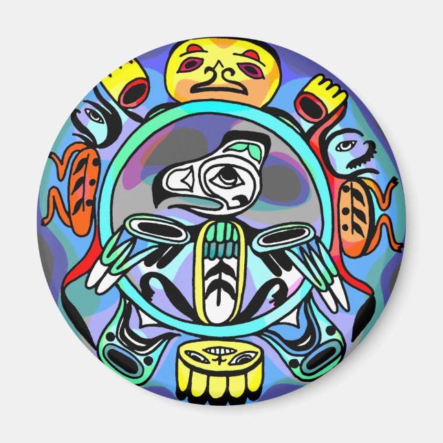 Haida Art Magnet (Front)