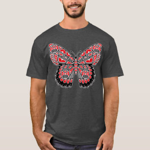 Haida Butterfly American Indian Native America Ind T-Shirt