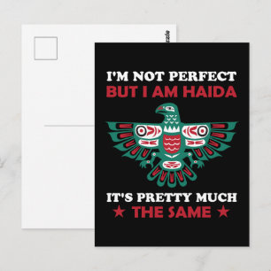 Haida Eagle Haida Nation Native American Gift Idea Postcard