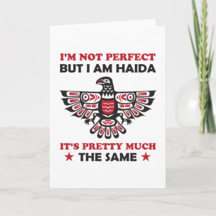 Haida Eagle Haida Nation Native Pride Gift Ideas Card