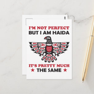 Haida Eagle Haida Nation Native Pride Gift Ideas Postcard
