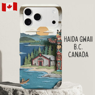 Haida Gwaii B.C. Canada Layered Paper Diorama