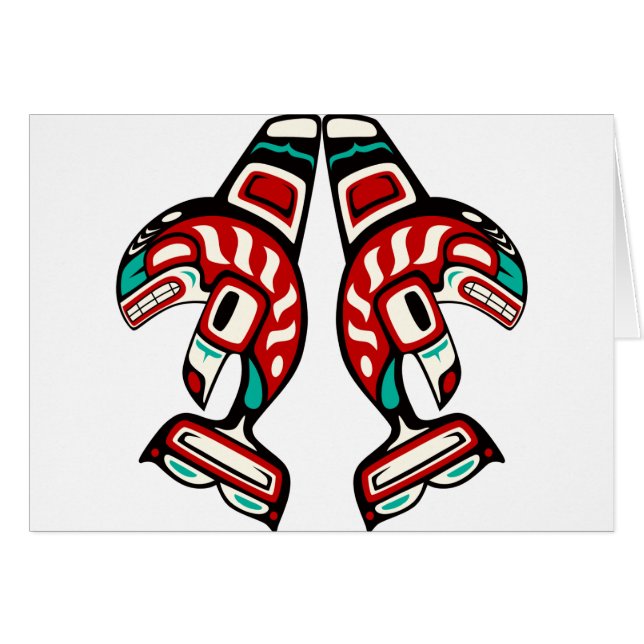Haida Indian Killer Whale (Front Horizontal)