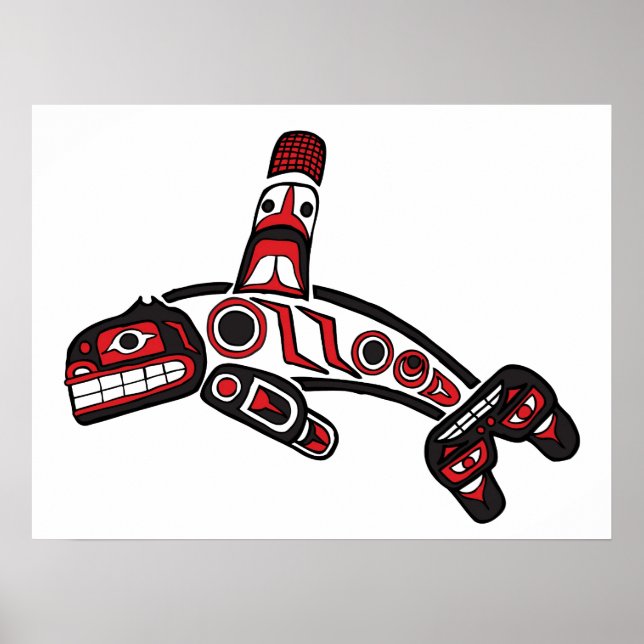 Haida Orca Poster (Front)