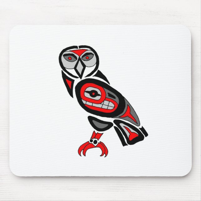 Haida Owl 2014 Mouse Pad (Front)