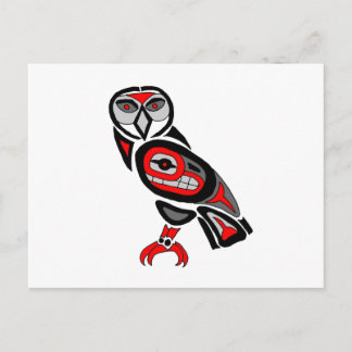 Haida Owl 2014 Postcard