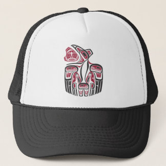 Haida Raven Design Trucker Hat