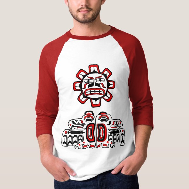 Haida sun Birds T-Shirt (Front)