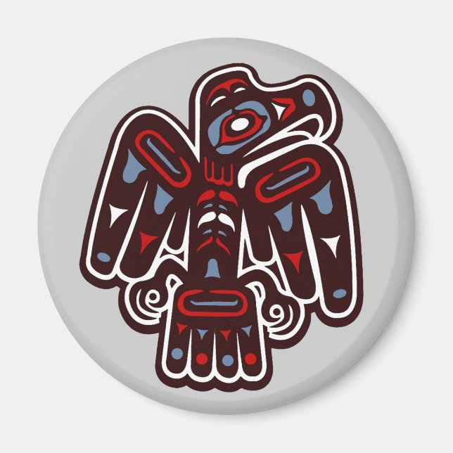 Haida Thunderbird Magnet (Front)