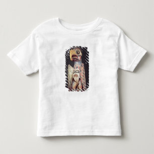 Haida 'Thunderbird' statue (painted wood) Toddler T-Shirt