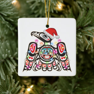 Haida Thunderbird Symbolism Ornament Target Christ