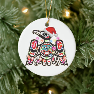 Haida Thunderbird Symbolism Ornament Target Christ