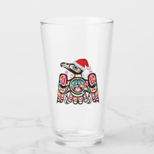 Haida Thunderbird Symbolism Ornament Target Christ Glass