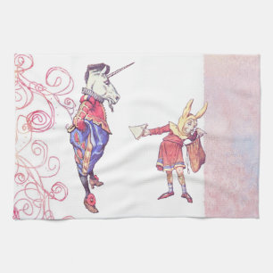 Haigha and the Unicorn Tea Towel
