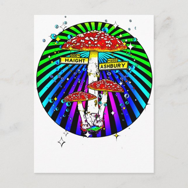 Haight Ashbury Postcard (Front)