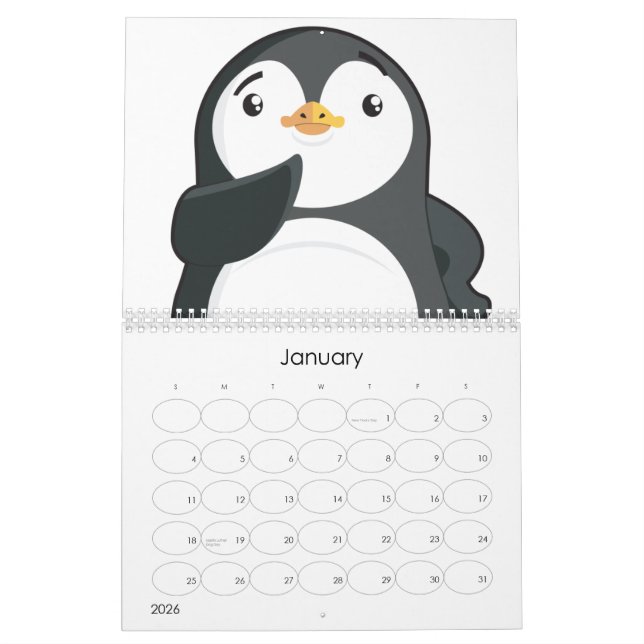 Haikoo Zoo Calendar (Jan 2026)