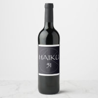 HAIKU 51 WINE BOTTLE