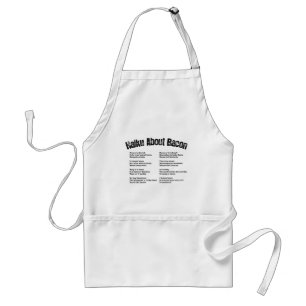 Haiku About Bacon Standard Apron