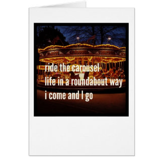 Haiku Cards - I Left You Alone