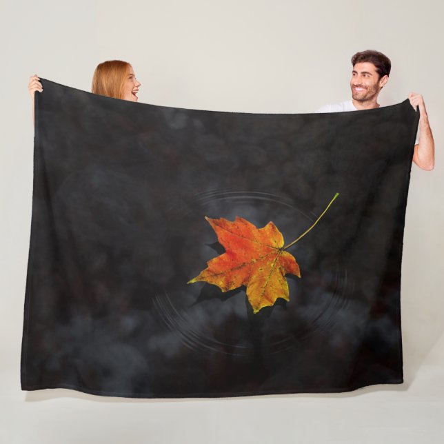 Haiku Fleece Blanket (In Situ)