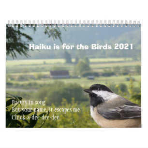 Haiku Is For The Birds Calendar - No.2
