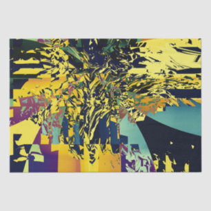 Haiku Japanese Poetry Colourful Pattern Tissue Paper