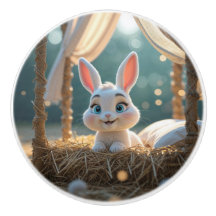 Haiku the Bunny Knob