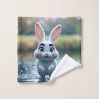 Haiku the Bunny Soft Wash Cloth – Gentle Comfort f