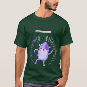 Haiku the Hamster A Beat and Some Notes T-Shirt