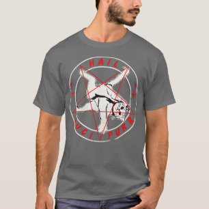 HAIL LUCIPURR Blood Red T-Shirt