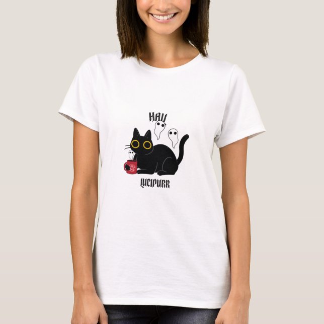 Hail Lucipurr T-Shirt (Front)
