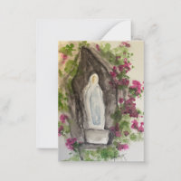 Hail Mary Note Card