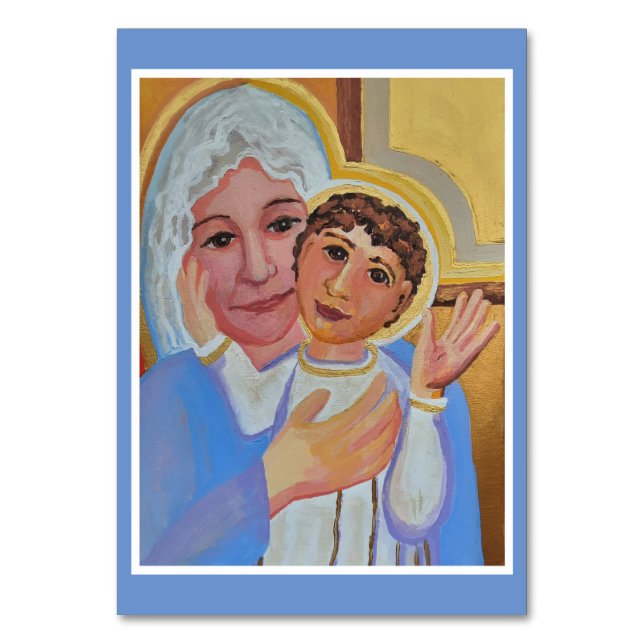 Hail Mary prayer card (Front)