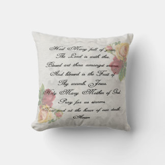 Hail Mary Prayer   Cushion