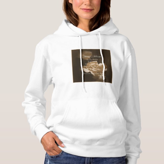 Hail Mary Prayer  Hoodie (Front)